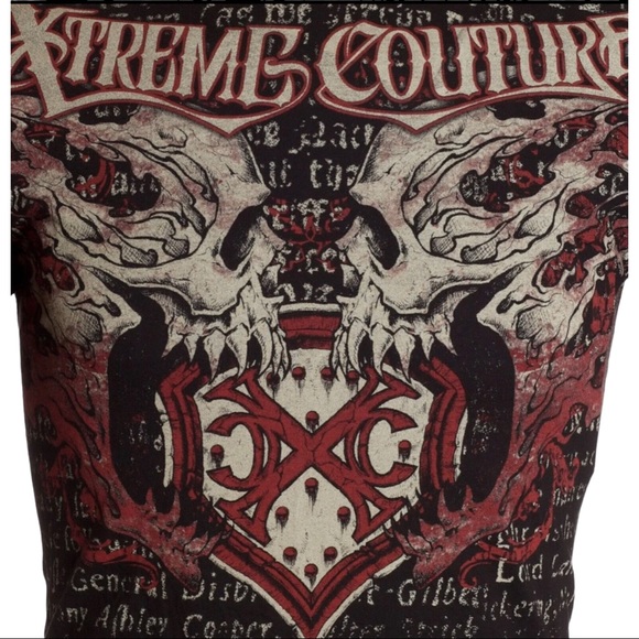 Camiseta Motera MMA Camiseta Para Hombre Affliction Xtreme Couture – Estilo MMA/Motociclista, Tallas S A 5X Camiseta Estampada Tatuaje